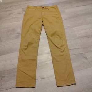Rag & bone Pants Mens 34x32 Khaki Standard Issue Chino Cotton Twill Straight Leg